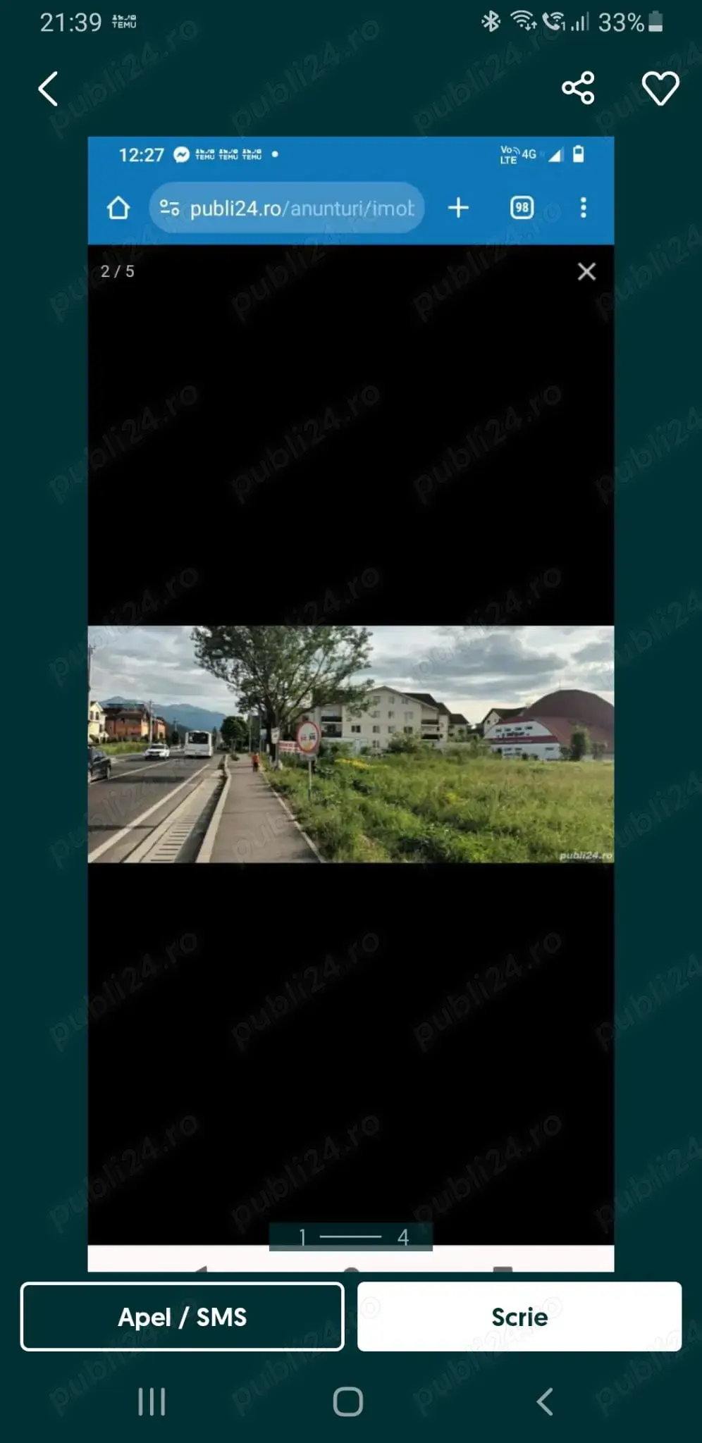 Teren intravilan Râșnov 