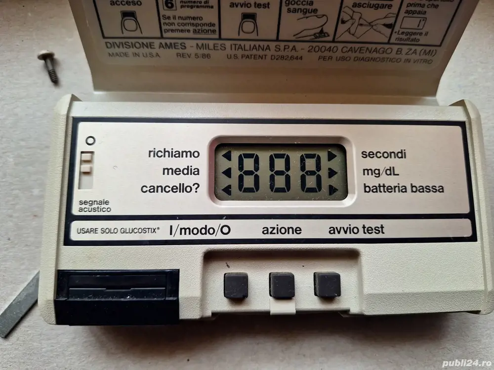 Glucometru de colectie