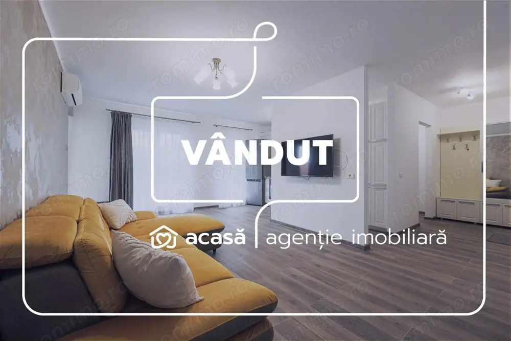 VÂNDUT! Apartament  modern și luminos într-un bloc nou din 2022