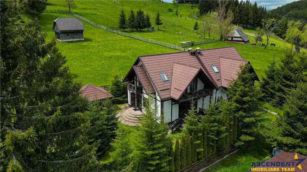 FILM! Eleganta casa de vacanta,select echipata,peisaj de vis,Fundata,Brasov