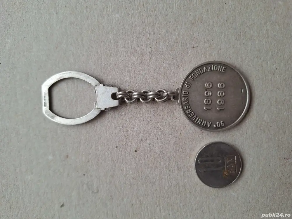 Breloc chei argint  
