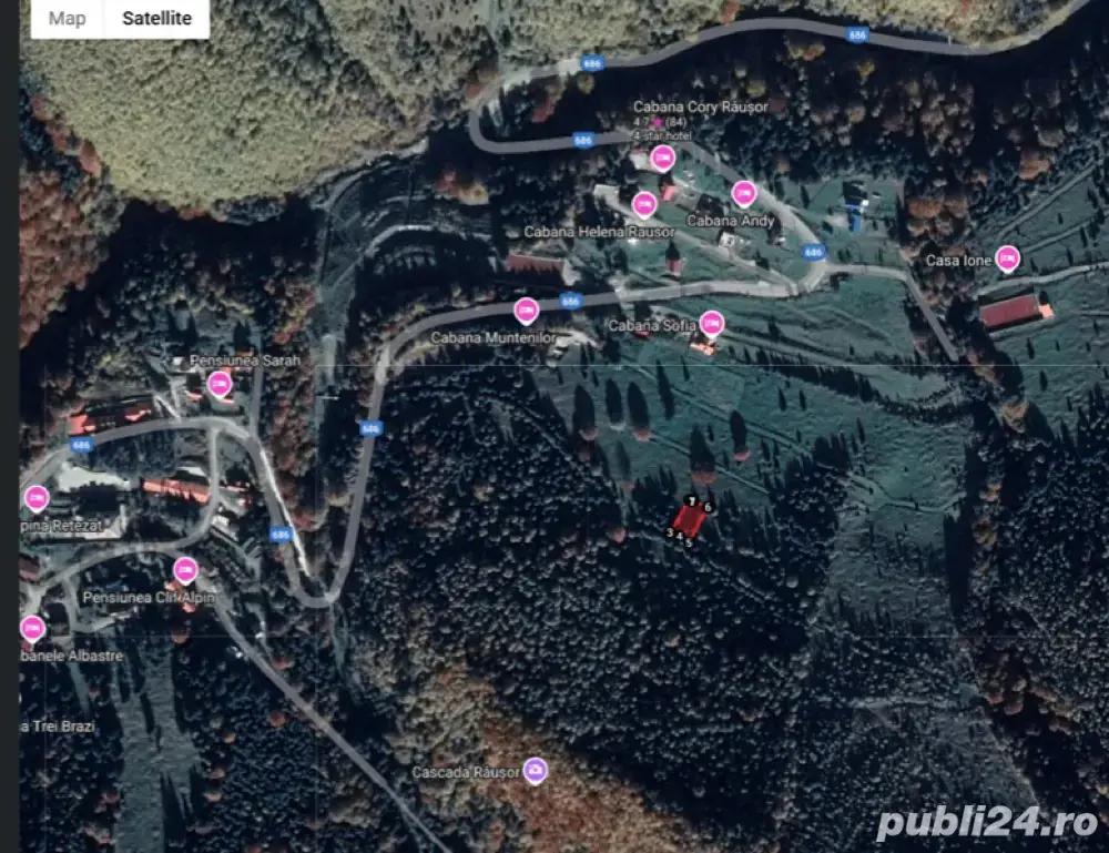 Propietar schimb teren la munte la Rausor HD