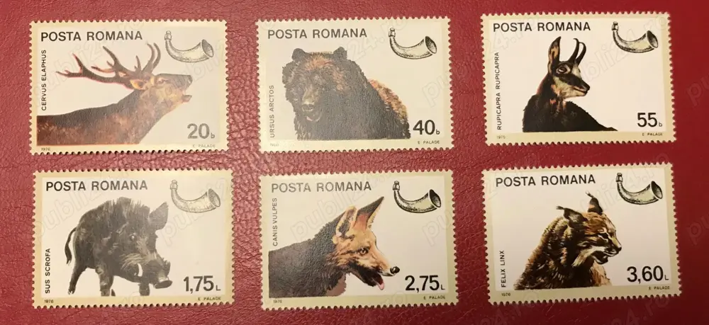 Timbre Romania LP 921 Vanatoare