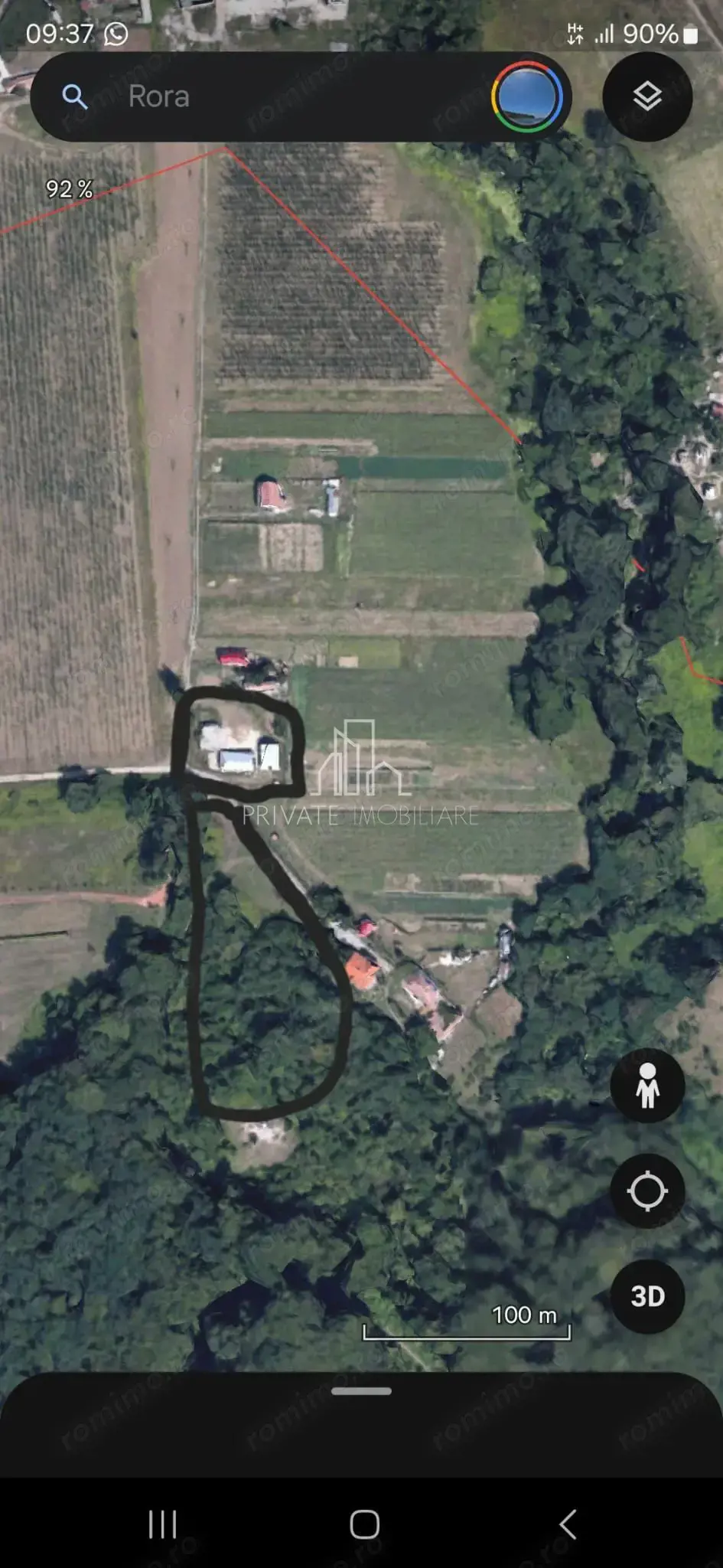 Teren agricol extravilan, 16000 Mp si 1234 Mp, Rora, Sighisoara