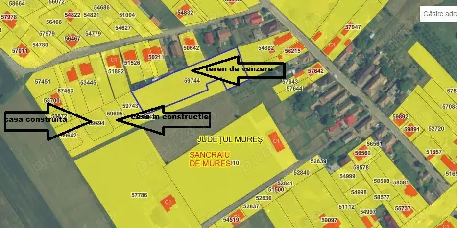 Teren de vanzare in Nazna, bun pentru constructii