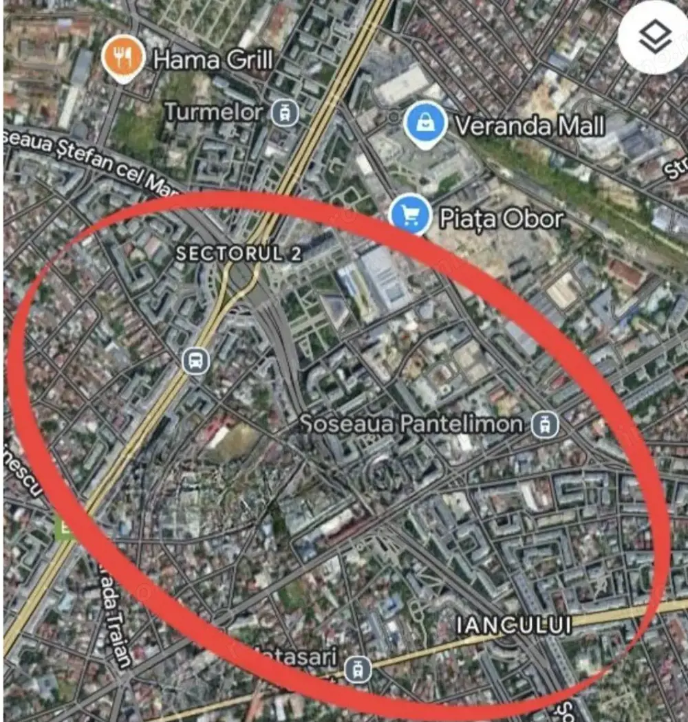 Zona Mihai Bravu sp 26 mp trafic intens