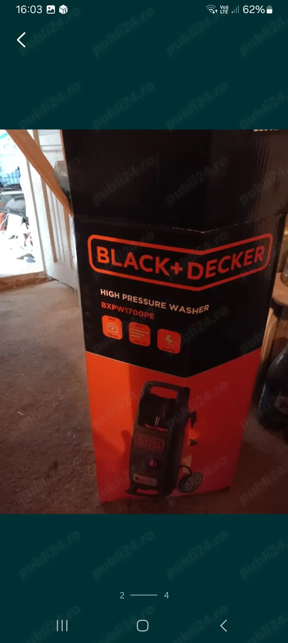 Aparat de spalare cu presiune