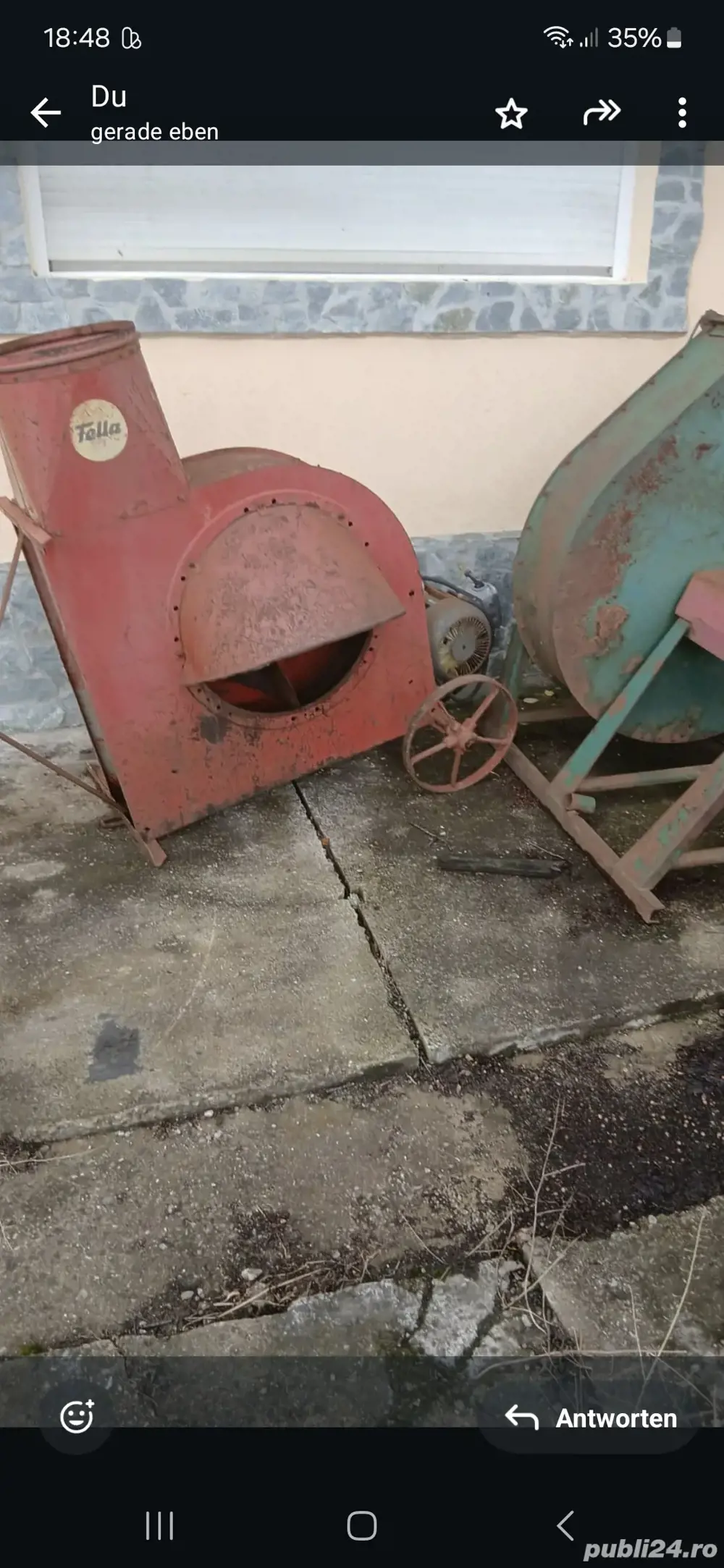 Suflanta fan, turbina fan