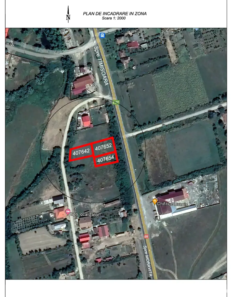 Oportunitate unică de investiție   Teren cu poziționare strategică pe E70, Jebel