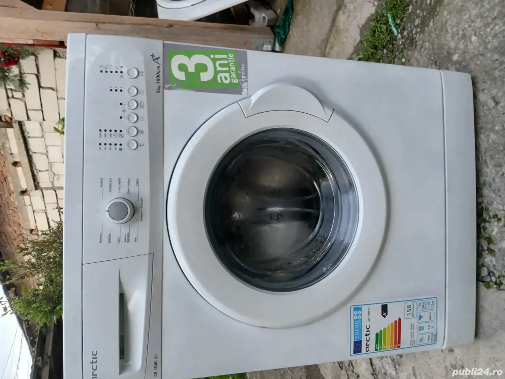 vindem mașină automată de spălat rufe artic clasa A +