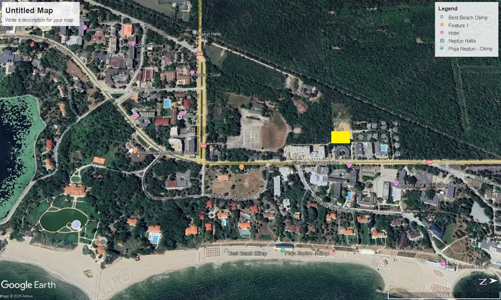 Statiunea Neptun - PUZ - ansamblu rezidential si servicii turistice 2S-D+P+6