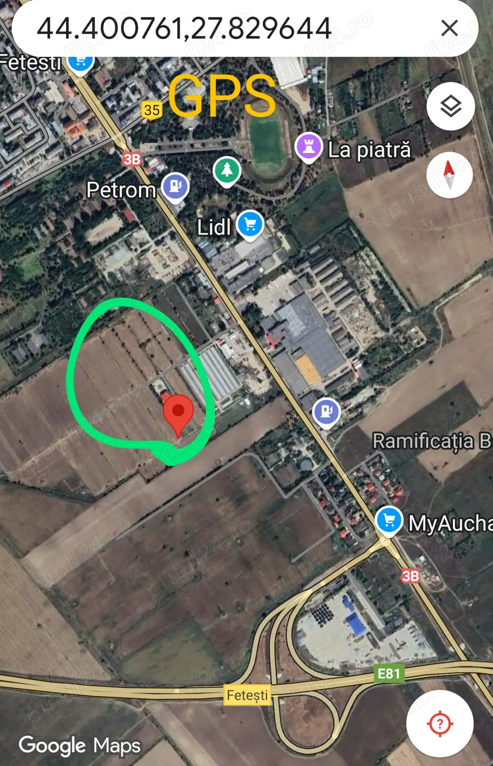 Fetești Loturi 500 mp 1000 mp 0,5 ha 1 ha 8 ha   Fetești Loturi 500 mp 1000 mp 0,5 ha 1 ha 8 ha