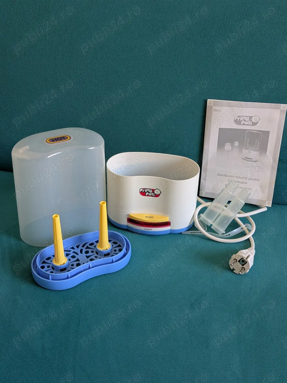 Sterilizator electric biberoane - Primii Pasi 