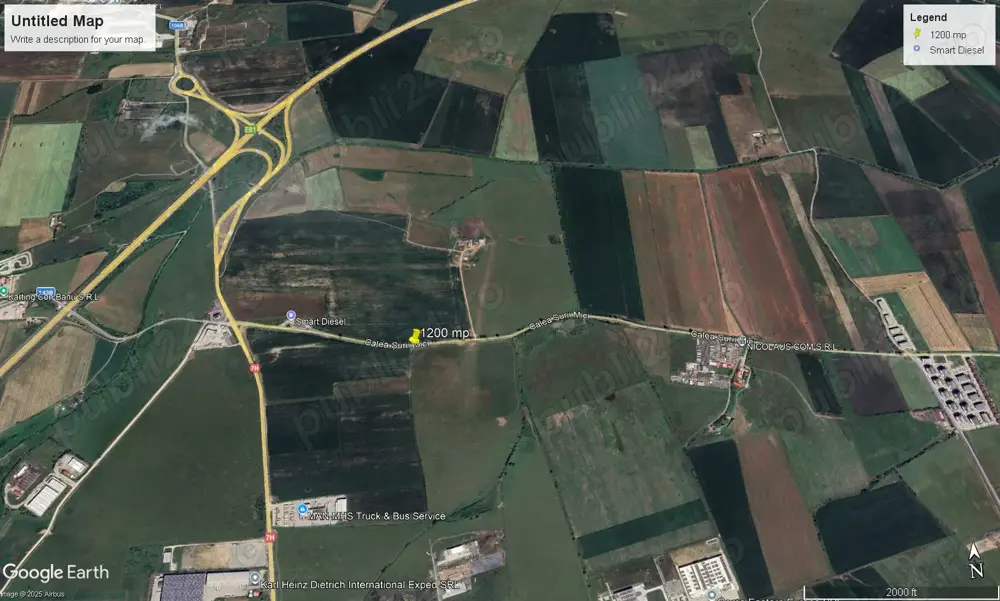  Teren de vânzare în Sibiu, cu deschidere buna la Calea Surii Mici!