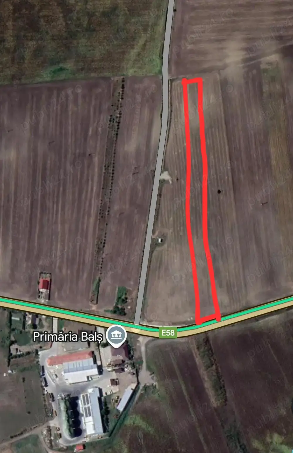 Vând teren lângă primăria BALȘ 