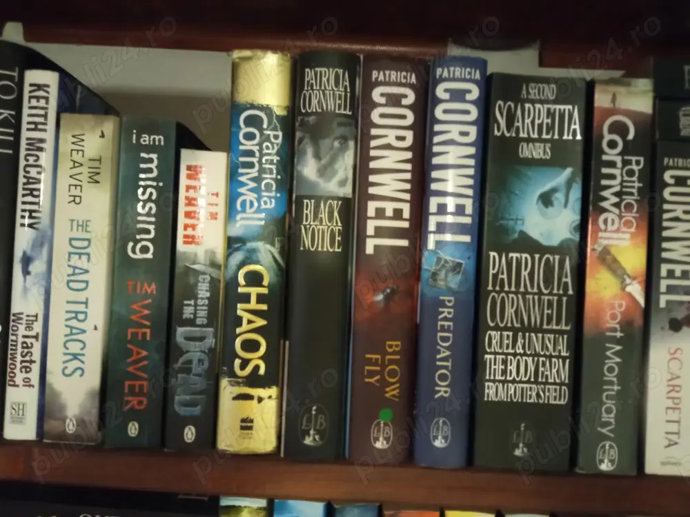 Vand carti romana, engleza Karin Slaughter, Patricia Cornwell, Stephen King etc