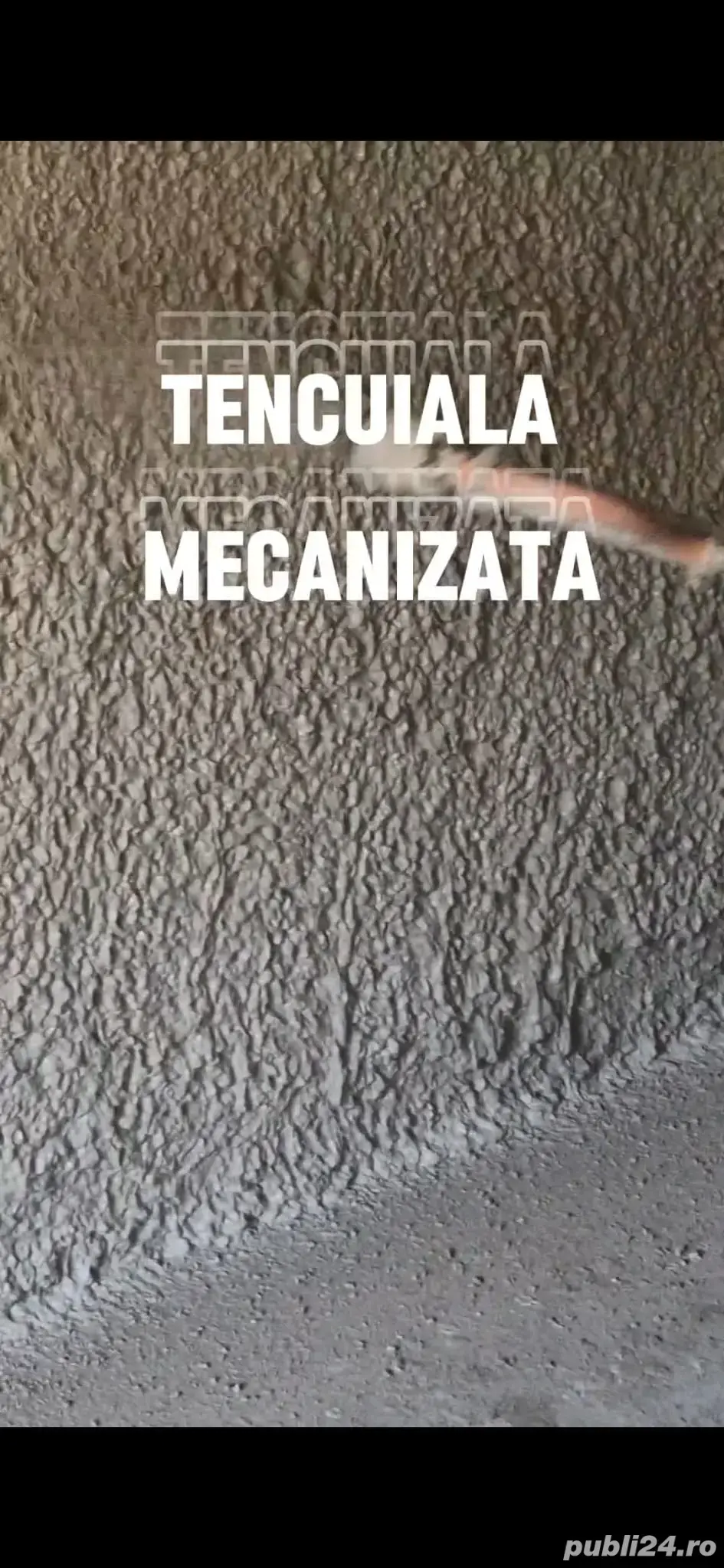 Tencuieli Șape Mecanizate