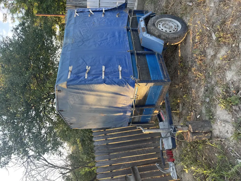 Remorca 750kg cu sistem franare