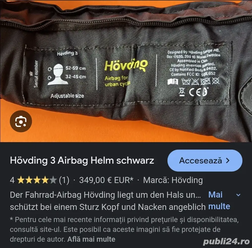 casca airbag moto atv trotineta role bicicleta