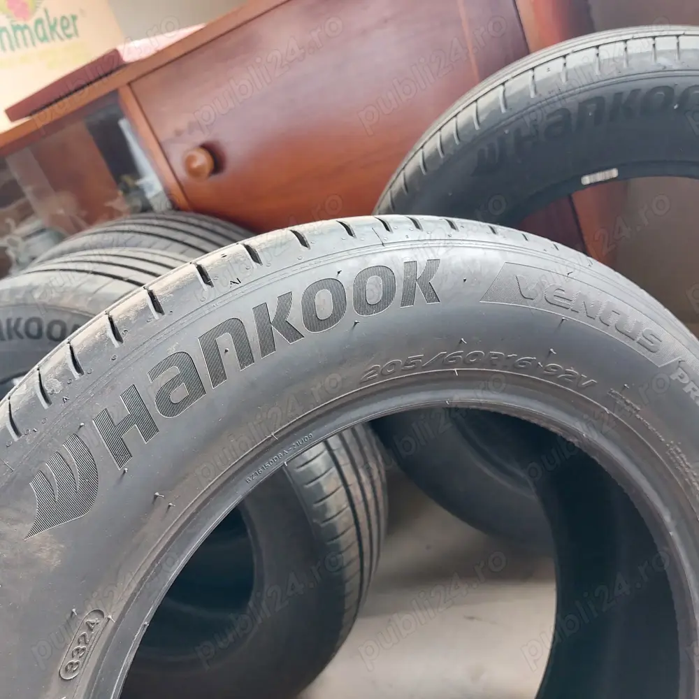 Vand set anvelope , hankook vara 205/60 R16 ,ventus prime 4, 