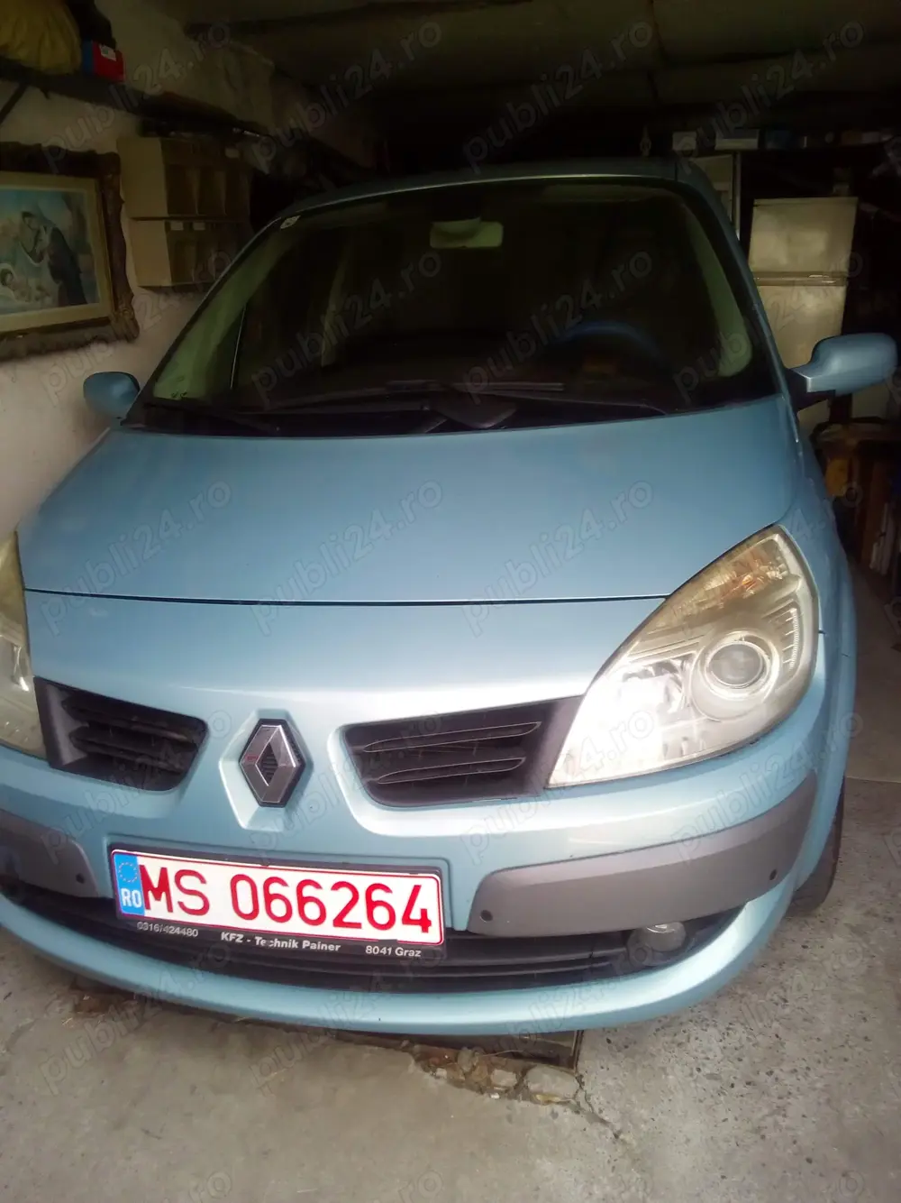 Vând Renault Scenic 2 din 2006 diesel 1870 cutie automată 