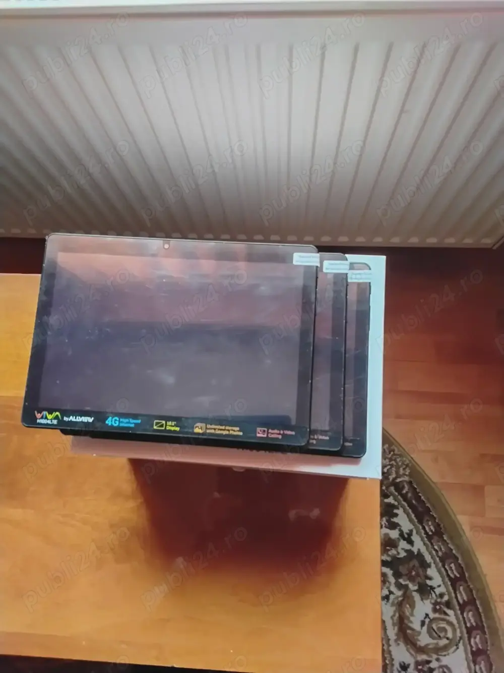 Vând 2 tablete Allview Viva H1004 LTE, preț 350 lei bucata, preț negociabil, garanție 1 an jumate