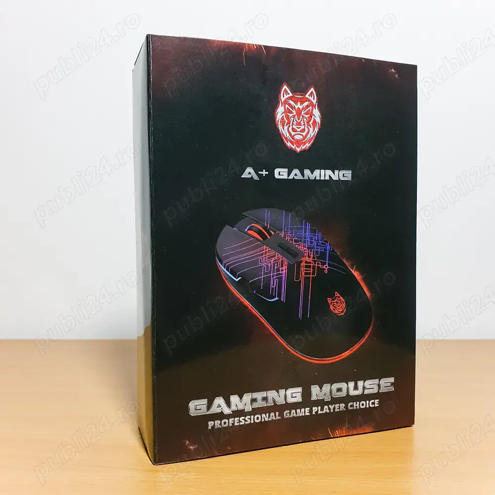 Mouse Gaming A+ XzONE Iluminare RGB | Mouse Nou Sigilat La Cutie