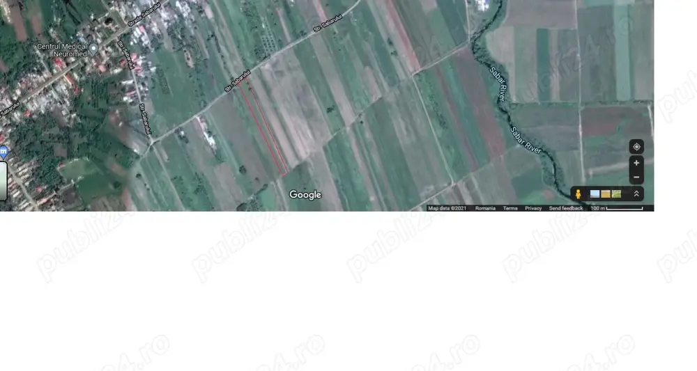 Vand teren Bolintin Vale 2500 mp