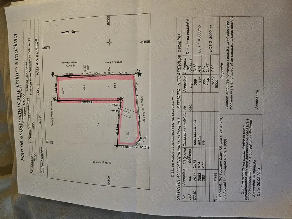 Teren intravilan de vanzare