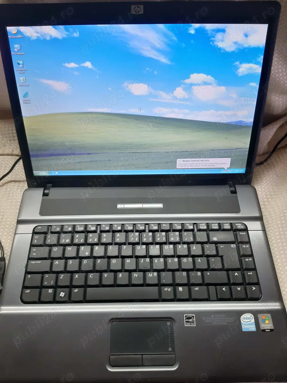 Laptop HP G550 configurat retro-games