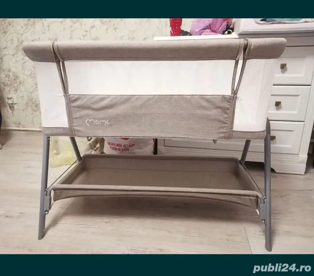 Pătut bebeluș Fibi, Momi, Grey