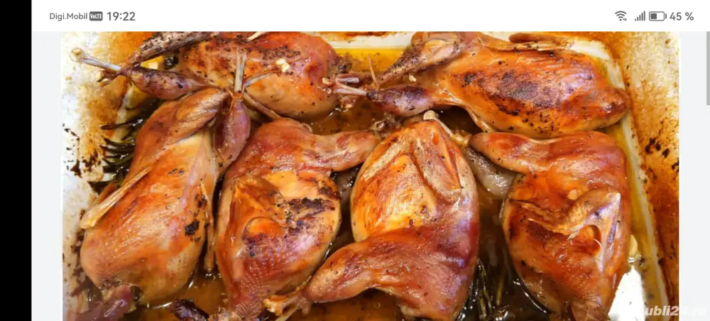 Sacrificam prepelițe tinere pt evenimentul tau