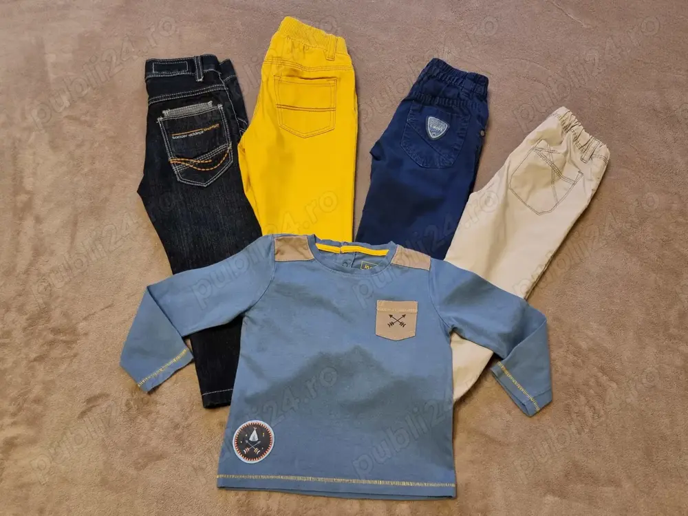 Lot 4 pantaloni, blugi copii, marimea 92