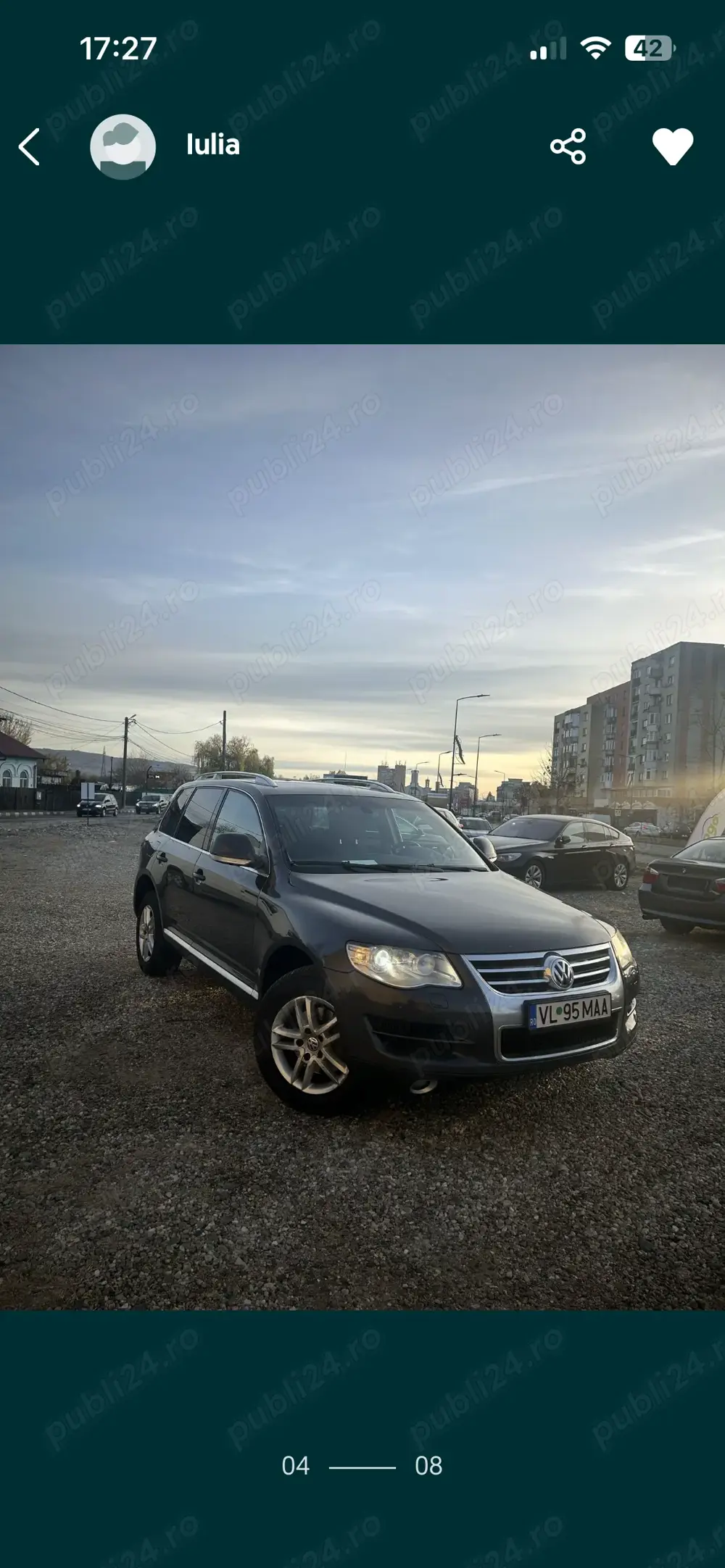 Touareg 2008 stare foarte buna!