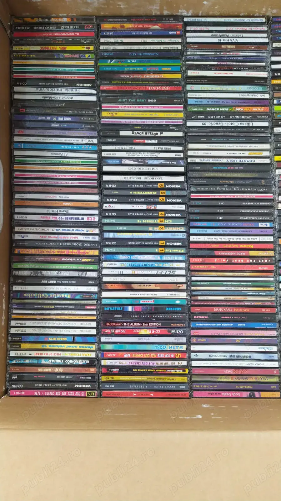 Cd-uri si casete originale muzică, dvd-uri originale filme, 