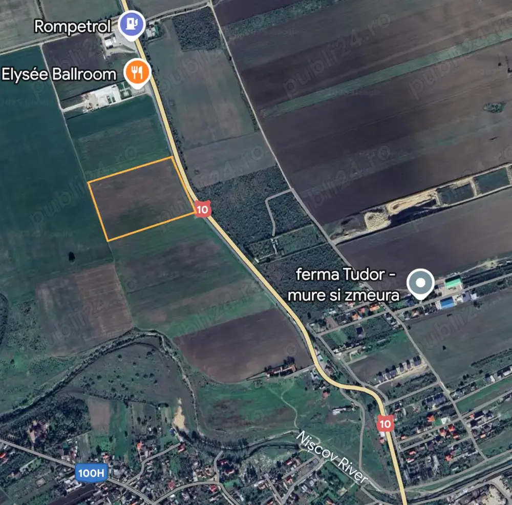 Teren Vernesti DN10 36000mp Parcelabil 10E mp Negociabil  Teren Vernesti DN10 36000mp Parcelabil 10E mp Negociabil