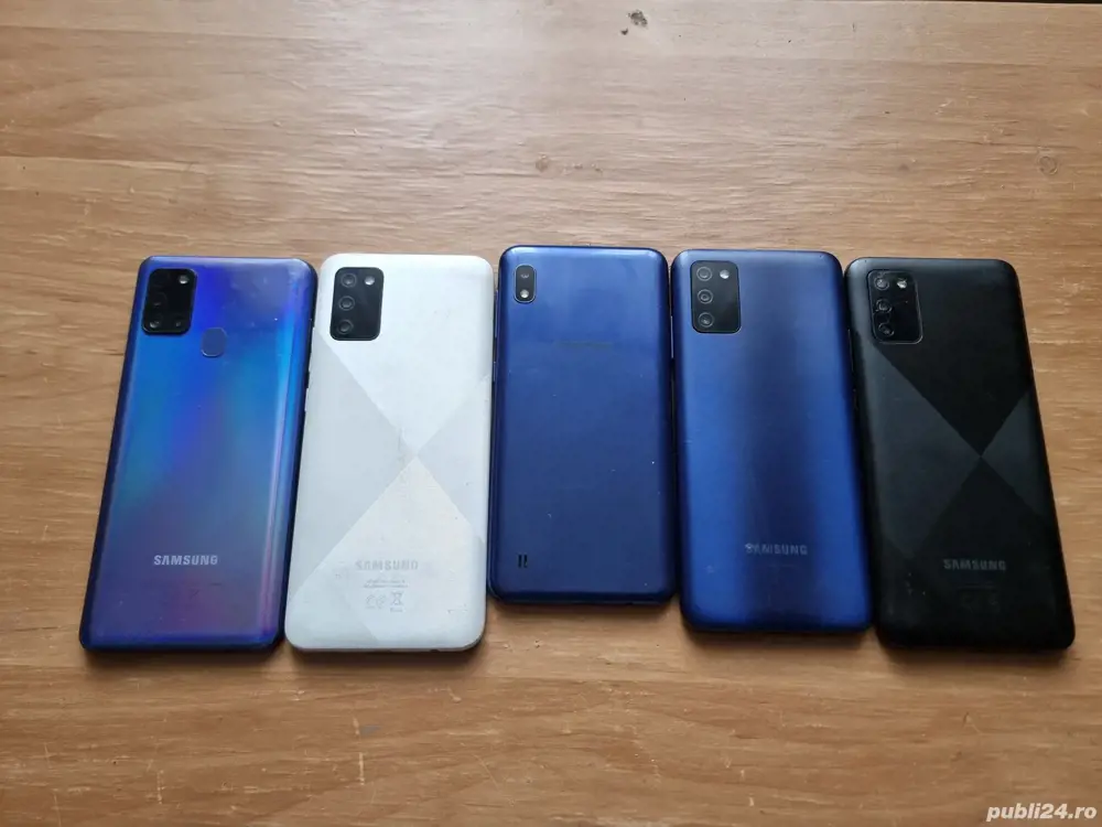 Telefoane Samsung A21și A02 A03,A10 cu display spart in rest functionale