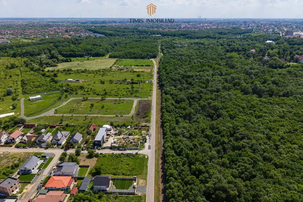 PUZ APROBAT - parcele padure între Timișoara și Ghiroda/Giarmata Vii