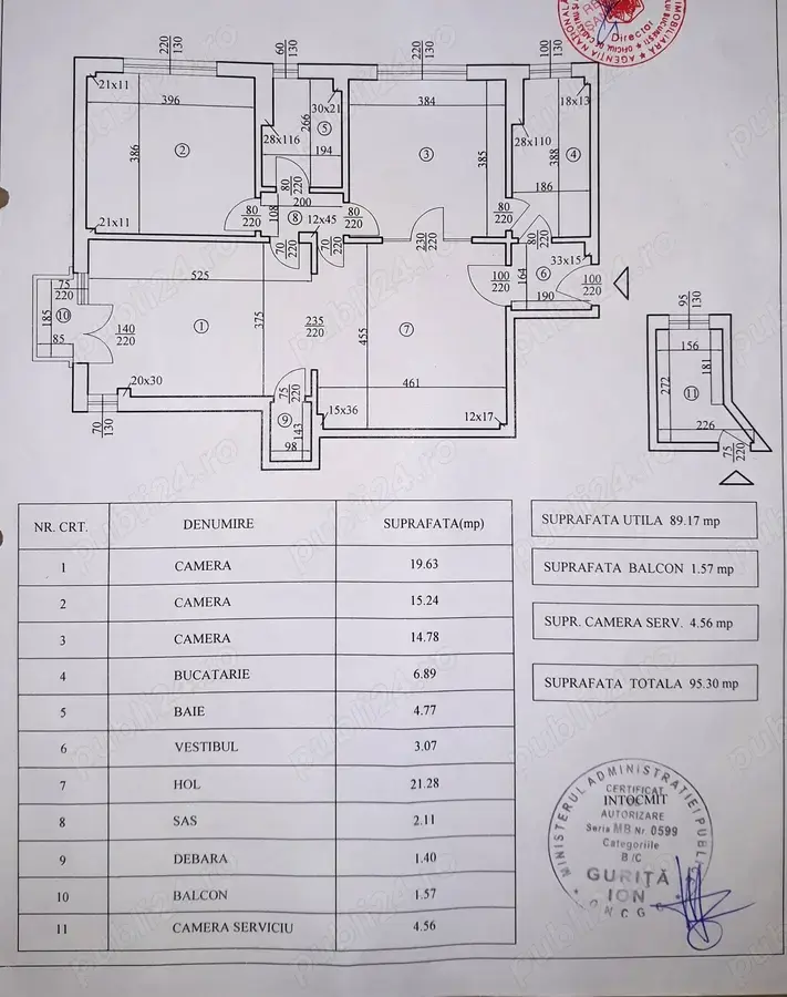 Apatament 4 Camere, 95m , Calea Calarasilor, Piata Muncii