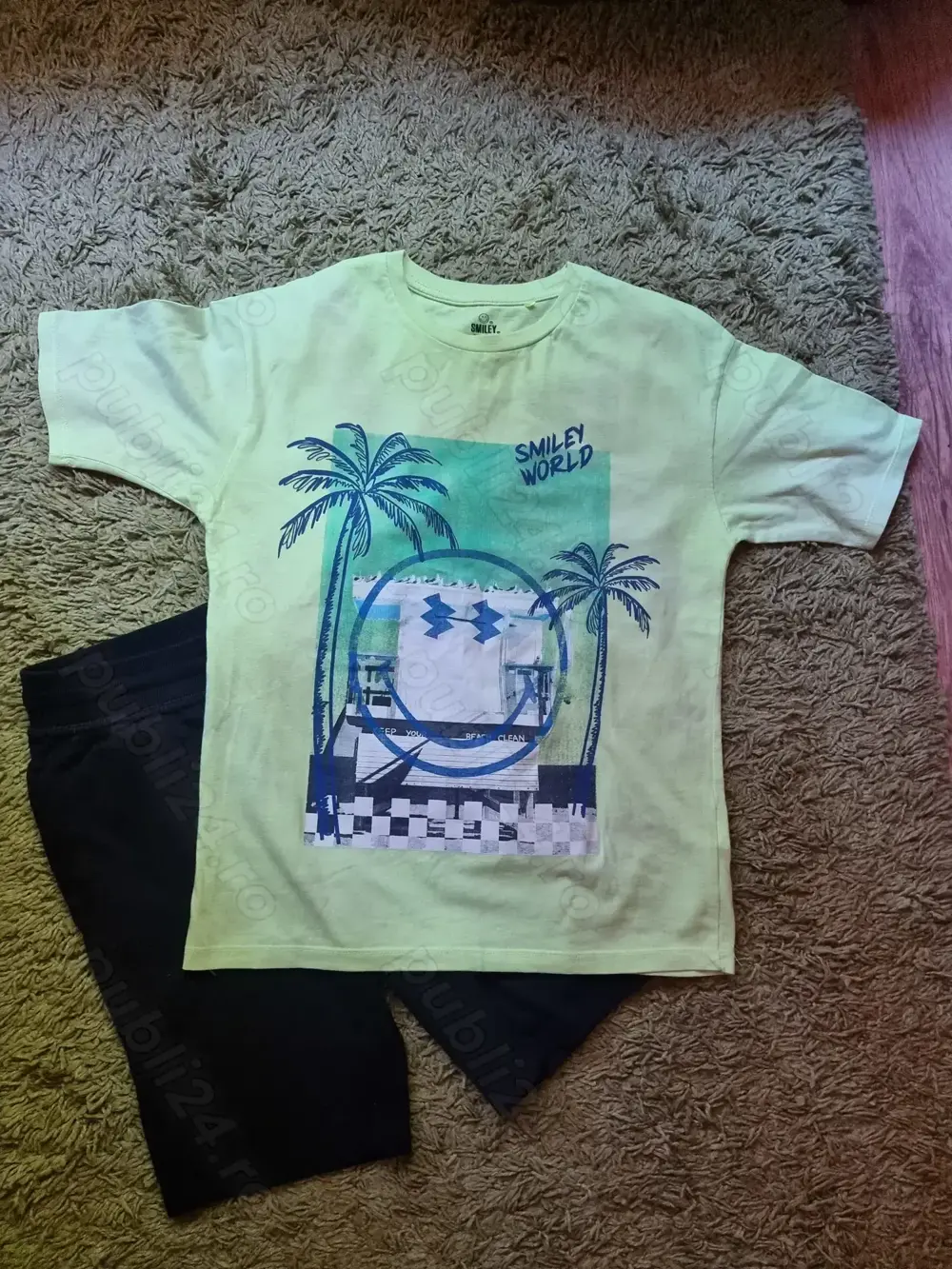 Set bermude si tricou 11-12 ani 152 cm