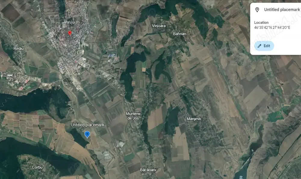 Teren extravilan zona Paiu