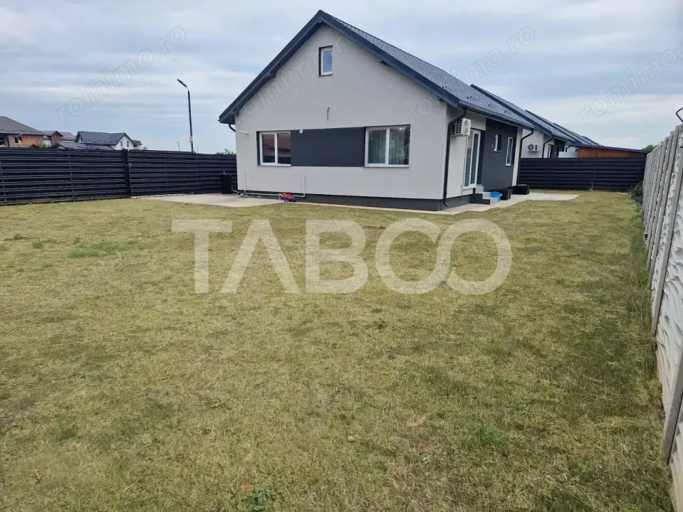 Casa pe un singur nivel in Bragadiru cu teren liber foarte mare