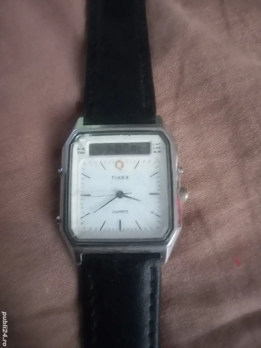 Ceas quartz bărbătesc Timex 1985, vintage, de colectie 