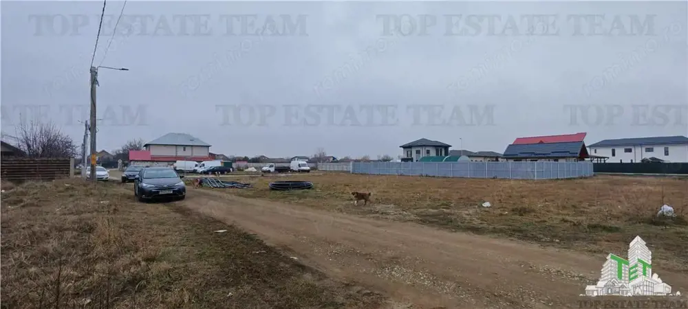 Teren intravilan 600 mp , cu toate utilitatile, ideal pentru dezvoltatre imobiliara in Domnesti, pos