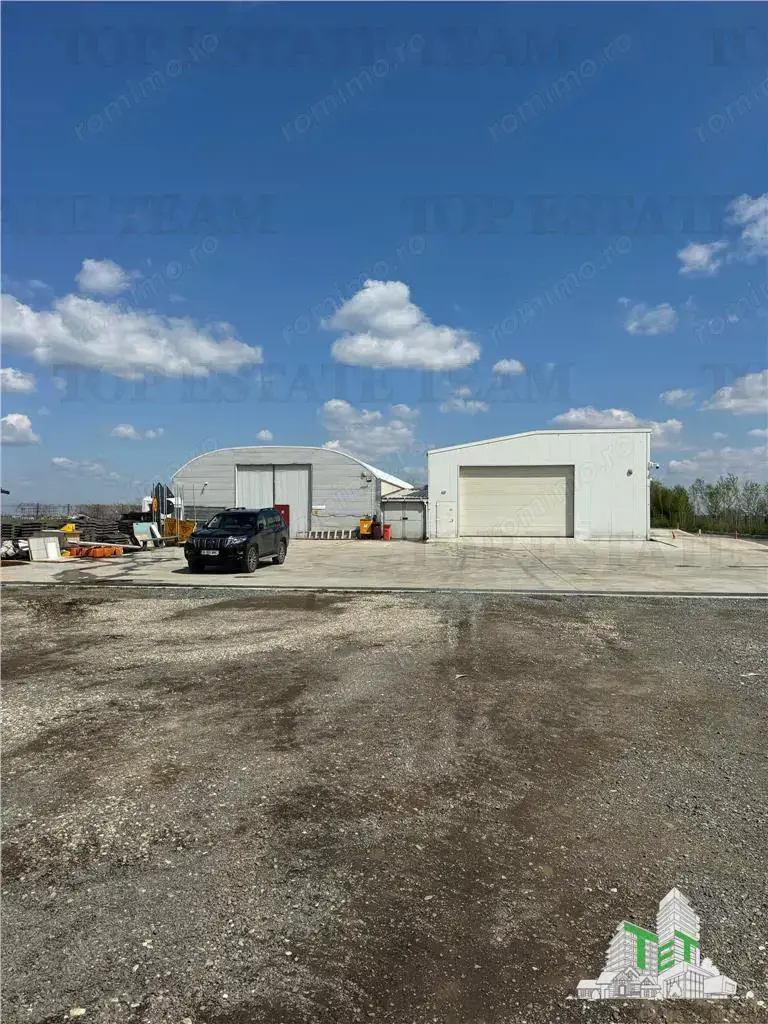 Teren 14.380mp si Spatiu industrial de vanzare in Ciorogarla la intersectie A0 cu A1