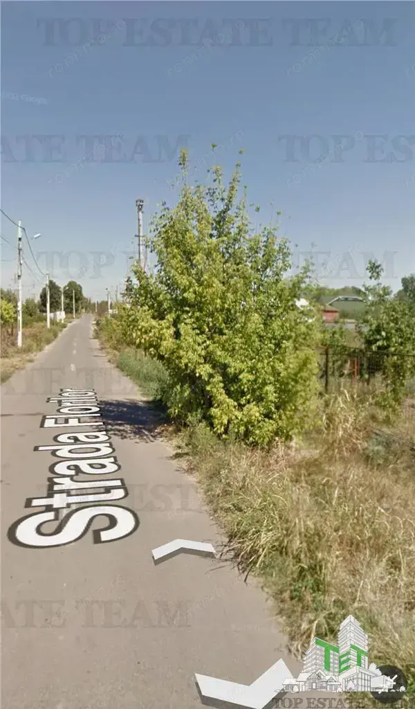 Teren stradal si intravilan 2431mp, P+1E+Pod,Magurele, Ilfov