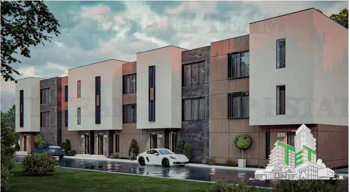 Cartier de case securizat cu bariera