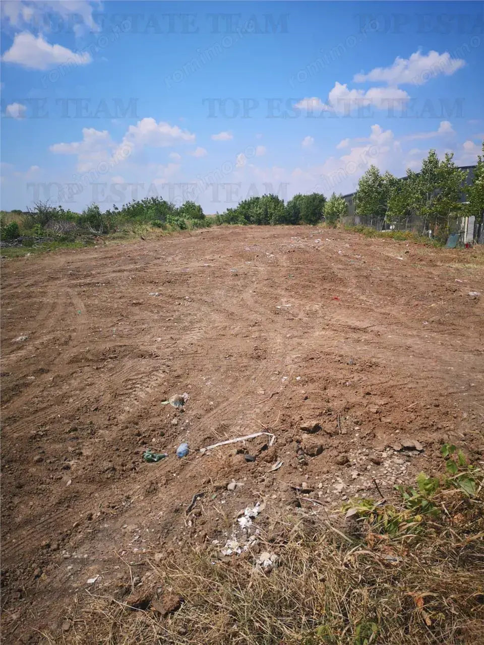 Teren 3096mp Otopeni - la asfalt, 27m deschidere