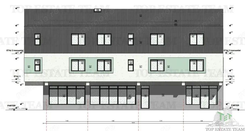 Apartament 3 camere bloc-vila zona case Bragadiru