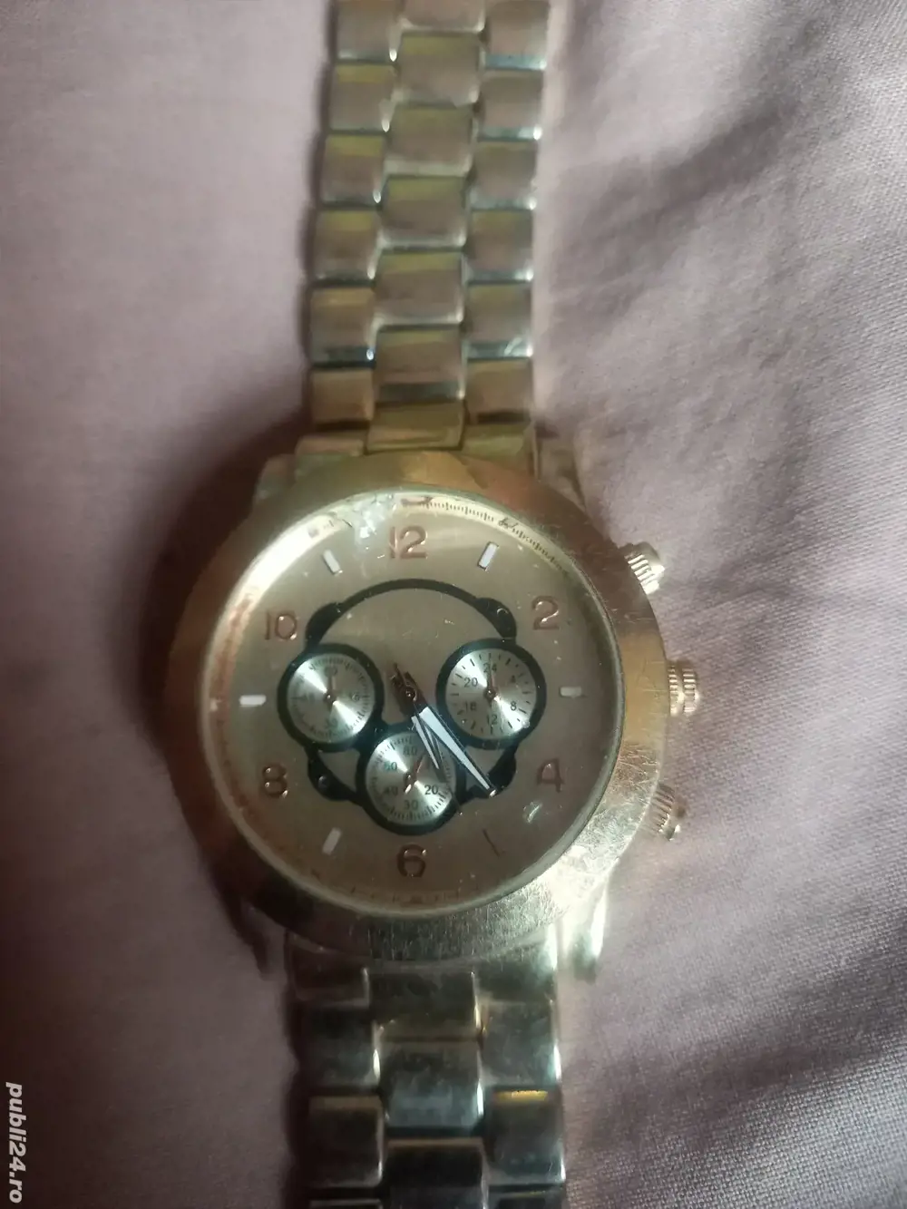 Ceas quart bărbătesc cronograf Glitter 